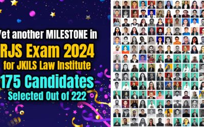 Yet Another Milestone in RJS Exam 2024 for JKILS: 175 Candidates Selected Out of 222